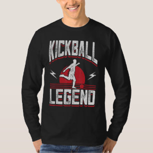 Kickball Legend Sports Kick Ball Player T-Shirt
