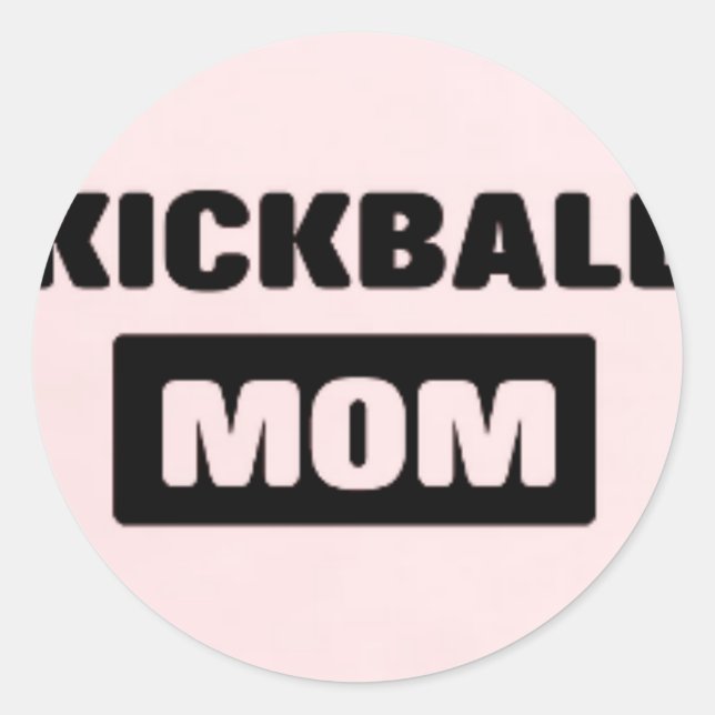 kickball mom Sticker (Front)