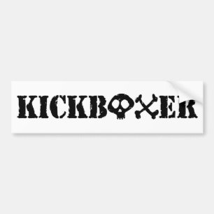 Kickboxer Bumper Sticker
