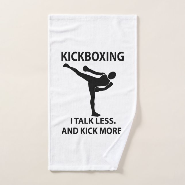 Kickboxer Coach Kickboxing (Serviette à main)