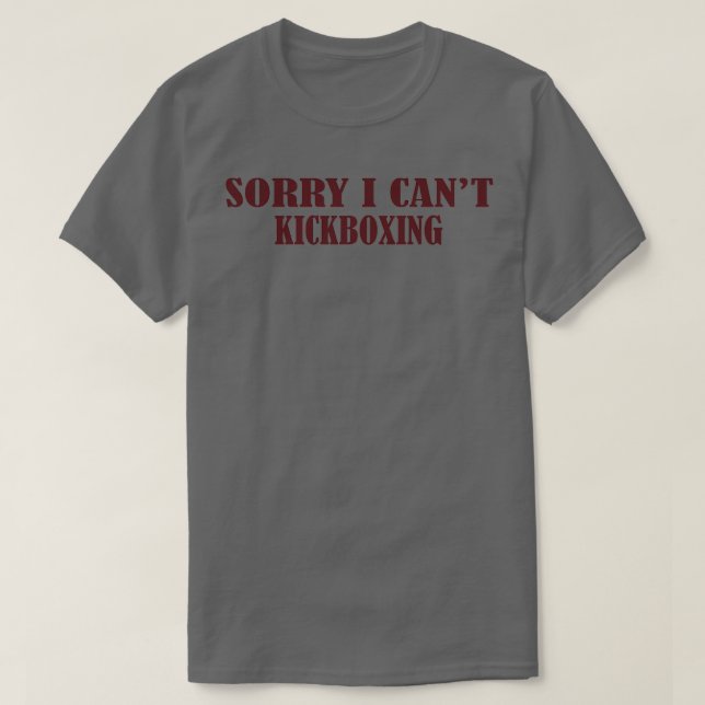 Kickboxing 31 T-Shirt (Design Front)