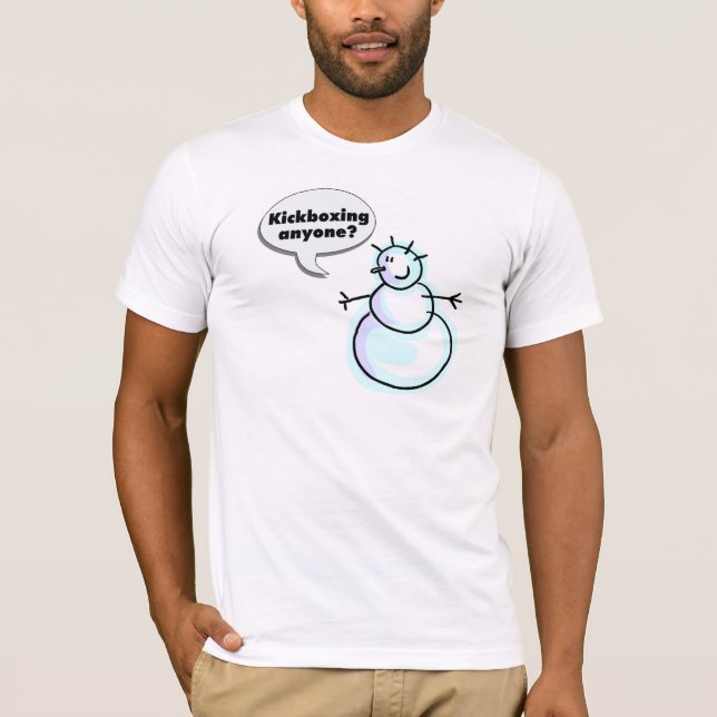 Kickboxing Anyone T-Shirt (Front)