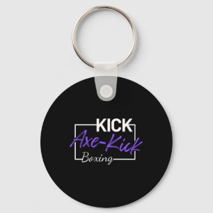 Kickboxing Axe Kick Keychain