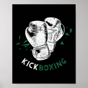 Kickboxing Boxing Gloves  Poster