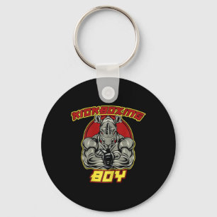 Kickboxing Boy Martial Arts Keychain