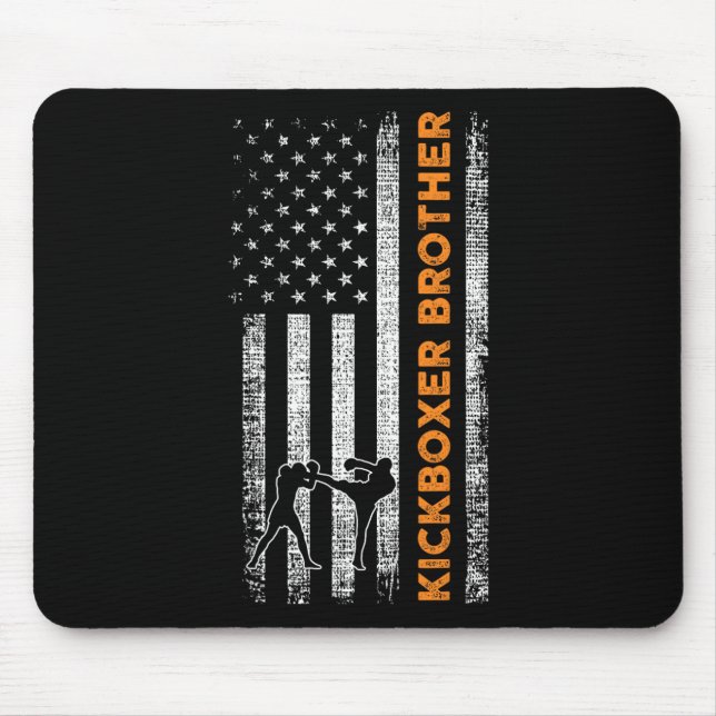 Kickboxing Brother  Mouse Pad (Front)