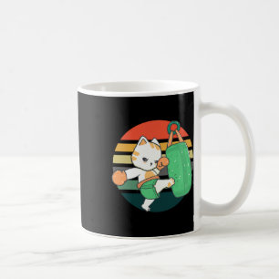 Kickboxing Cat Men Women Kids Coffee Mug