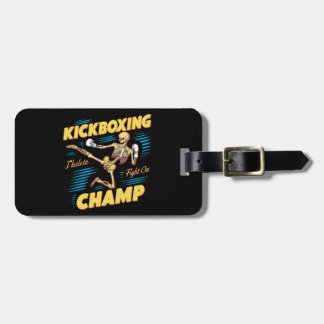 Kickboxing Champ Luggage Tag