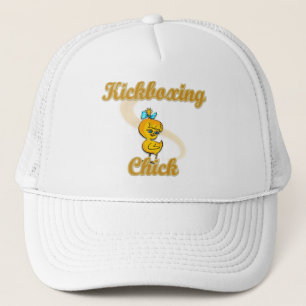 Kickboxing Chick.png Trucker Hat