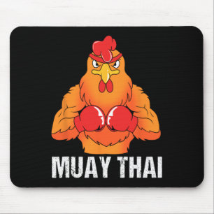Kickboxing Coach Thailand Rooster Muay Thai  Mouse Pad