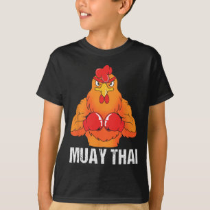 Kickboxing Coach Thailand Rooster Muay Thai T-Shirt