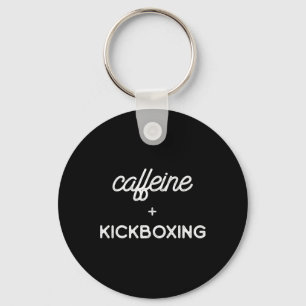 Kickboxing Coffee Kick Boxing Workout  Keychain
