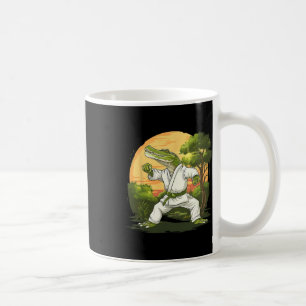 Kickboxing Crocodile Taekwondo Karate Mma Funny Ma Coffee Mug