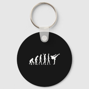Kickboxing Evolution Karate Arti Taekwondo Judo  Keychain