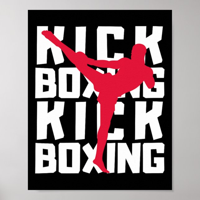 Kickboxing Fighter  Poster (Front)