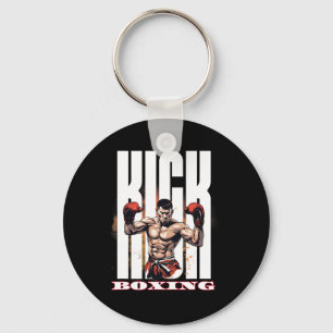 Kickboxing Fighting Style Keychain