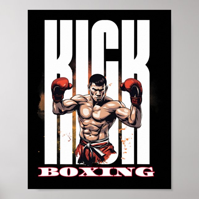 Kickboxing Fighting Style  Poster (Front)
