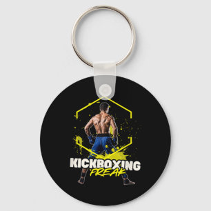 Kickboxing Freak Keychain