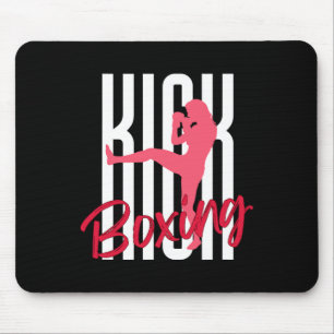 Kickboxing Front Kick  Mouse Pad