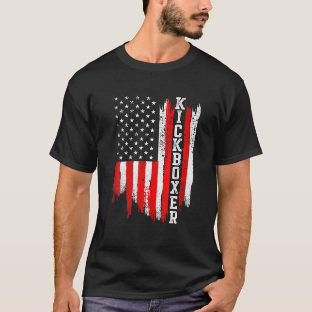 Kickboxing Fun Skilled Kick Boxing Workout T-Shirt (Front)