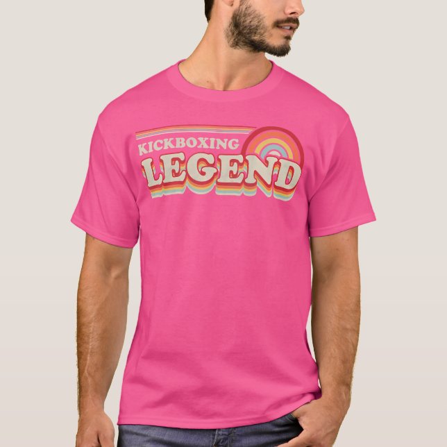 Kickboxing Funny Kickboxing Legend T-Shirt (Front)