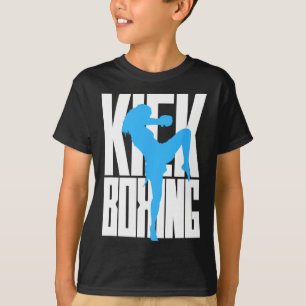 Kickboxing Girl In Training T-Shirt