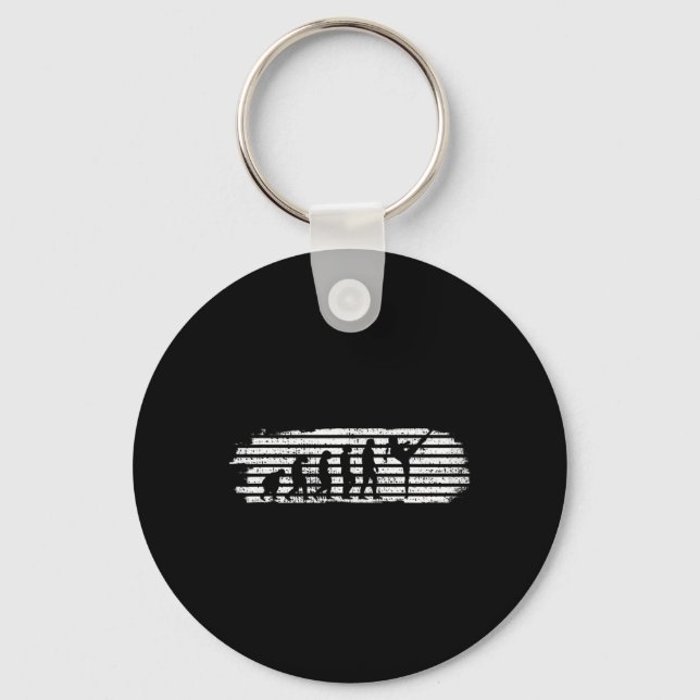 Kickboxing Girl Kickboxer Evolution Funny  Keychain (Front)