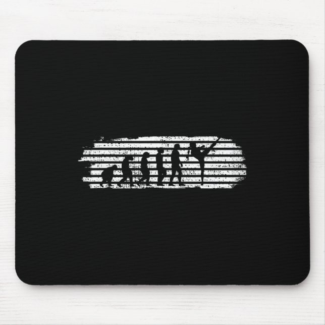 Kickboxing Girl Kickboxer Evolution Funny  Mouse Pad (Front)