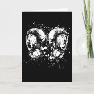 Kickboxing Gloves Streetart Sanda  Card