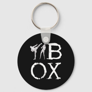 Kickboxing High Kick Boxing Tkw Mma Kung Fu Fighti Keychain