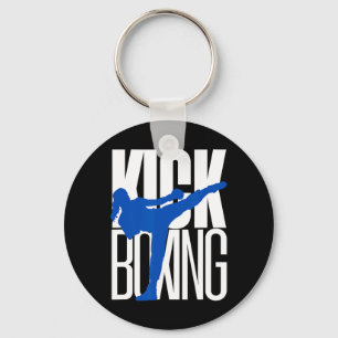 Kickboxing Highkick Keychain