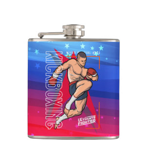 Kickboxing    hip flask