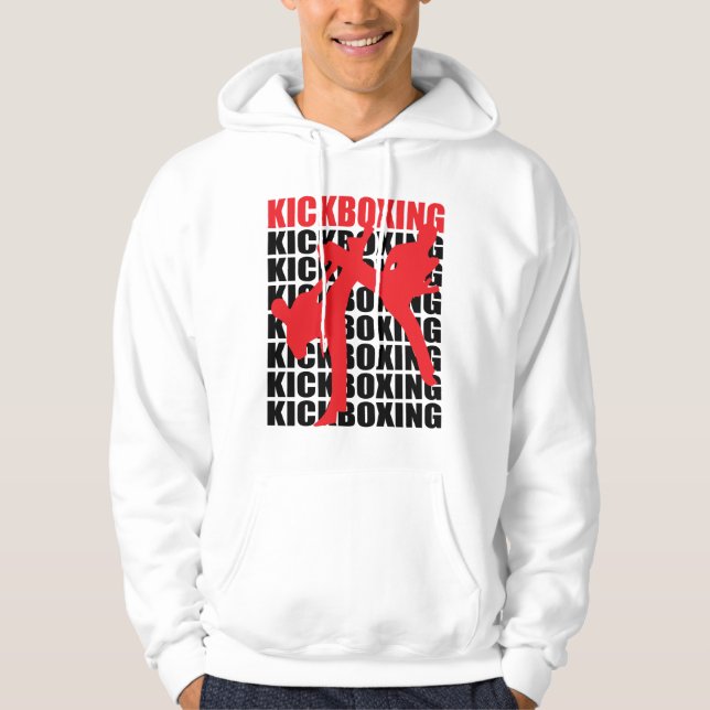 Kickboxing hoodie (Front)