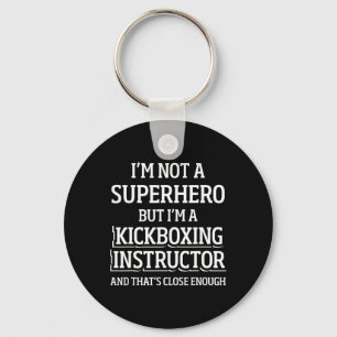 Kickboxing Instructor Kick Boxing Workout _5 Keychain