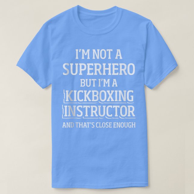 Kickboxing Instructor Kick Boxing Workout Tank Top (Design Front)