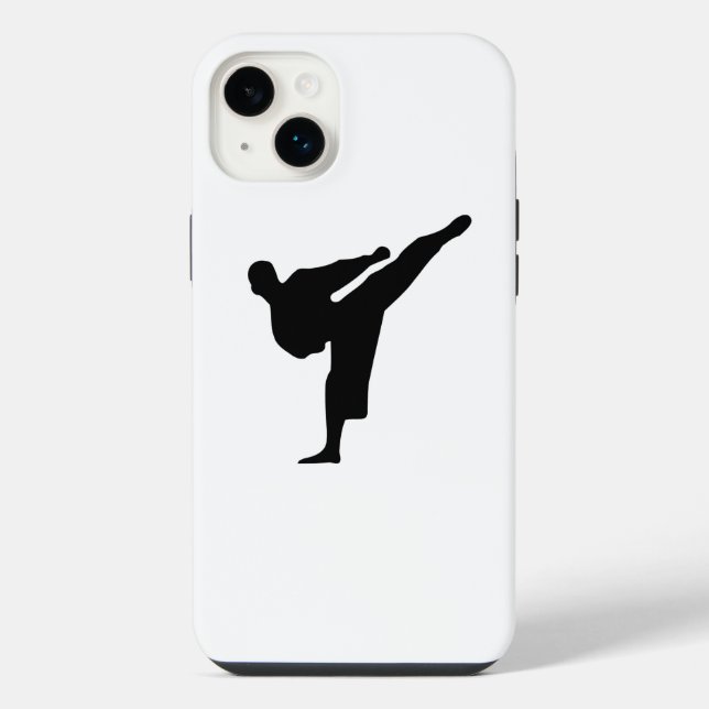 Kickboxing - Karate iPhone Case (Back)