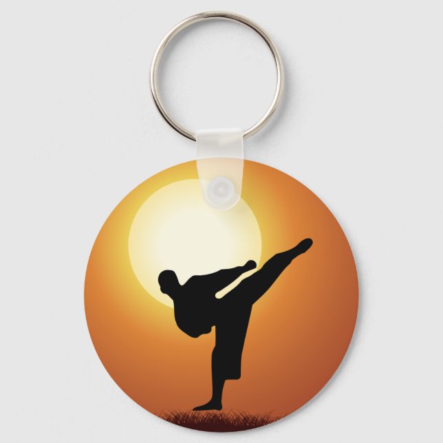 Kickboxing - Karate Keychain (Front)