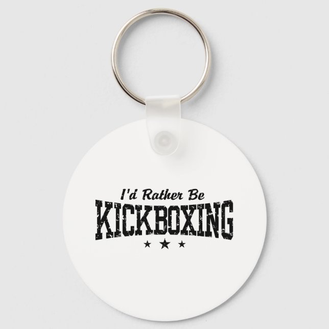 Kickboxing Keychain (Front)