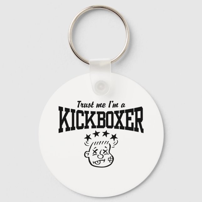 Kickboxing Keychain (Front)