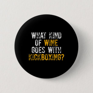 Kickboxing Kick Boxing Workout _1 2 Inch Round Button