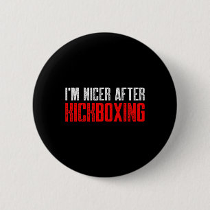Kickboxing Kick Boxing Workout _5 2 Inch Round Button