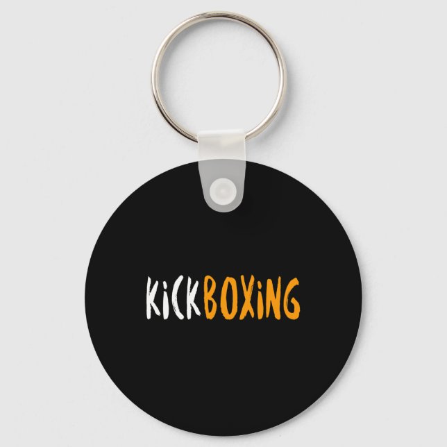 Kickboxing Kick Boxing Workout _6  Keychain (Front)