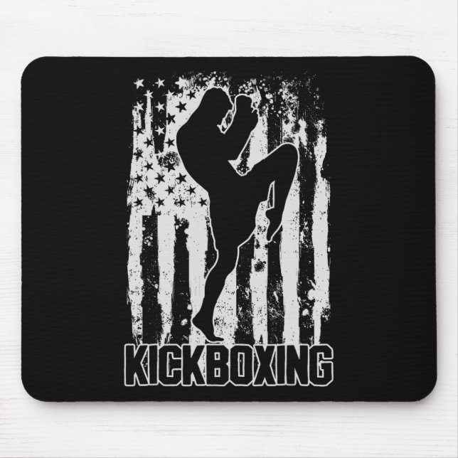 Kickboxing Kickboxer Gift _1  Mouse Pad (Front)