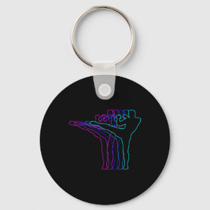 Kickboxing Kickboxer Gift Clothes For Boys Youth M Keychain