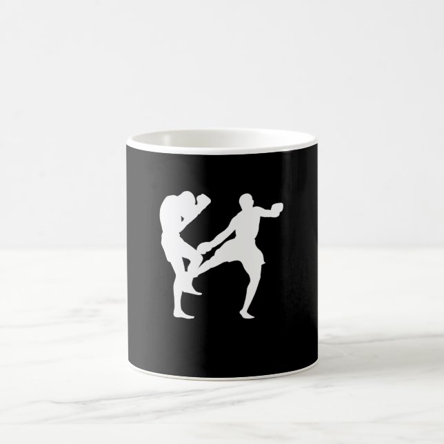 Kickboxing Kickboxer Gifts Coffee Mug (Center)