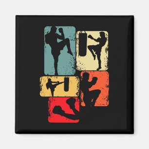 Kickboxing Kickboxer Karate Taekwondo Boys Kids Me Magnet