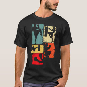 Kickboxing Kickboxer Karate Taekwondo Boys Kids Me T-Shirt