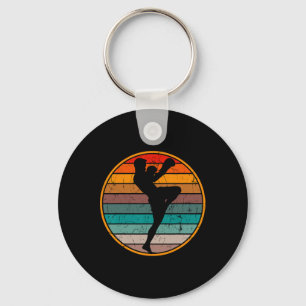 Kickboxing Kickboxer Muay Thai Karate Boxing Mma  Keychain