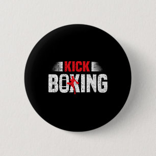 Kickboxing Kickboxing Boxers Kickboxers Martial Ar 2 Inch Round Button
