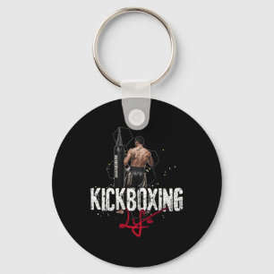 Kickboxing Life Keychain